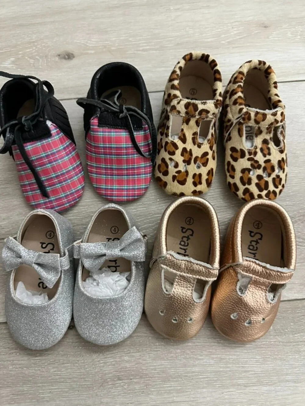 4 pairs Size 4 Size 5 lots Baby Shoes Lots Flash Sale toddler Shoes Sandals